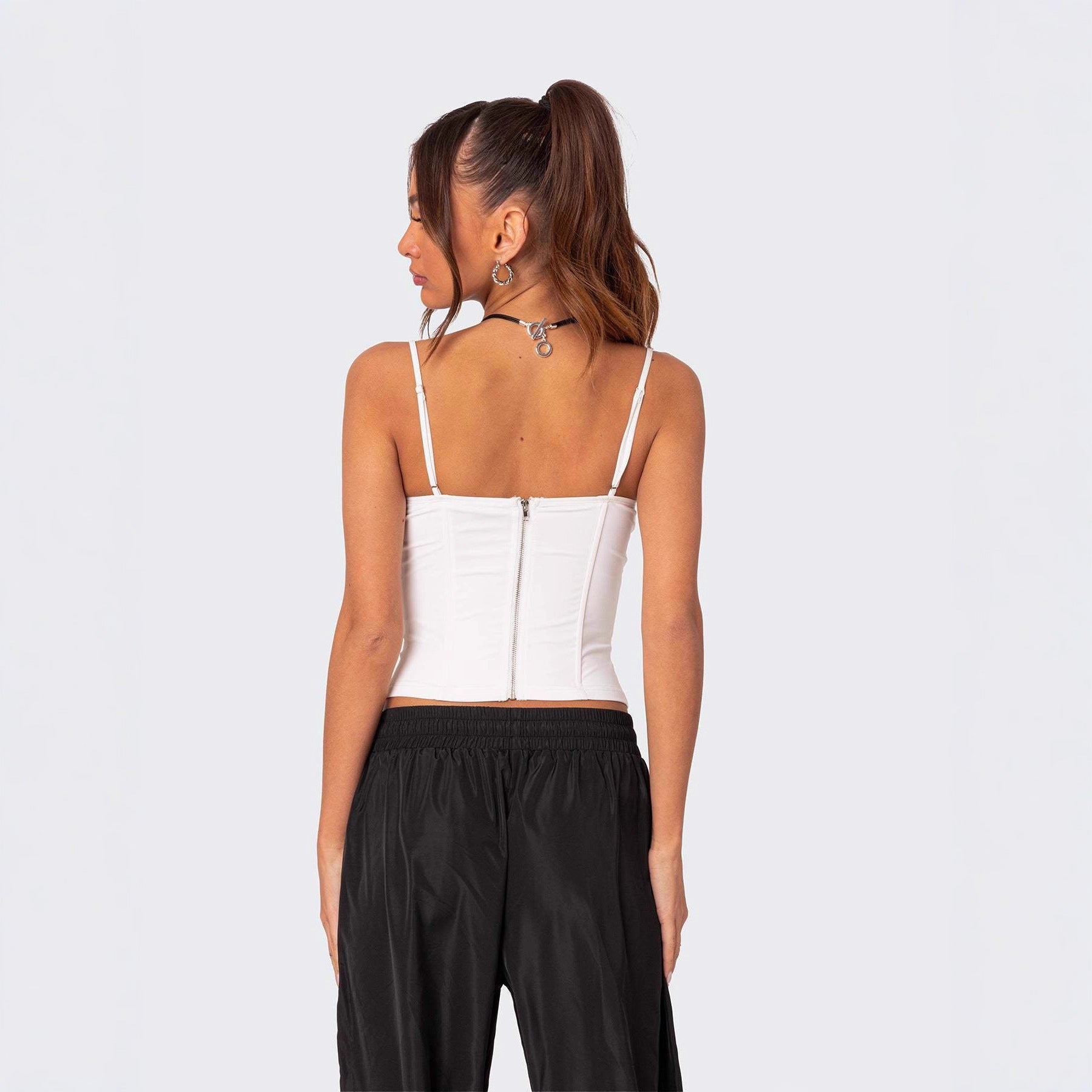 Sleeveless Slim-fit Outerwear Top For Women
