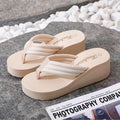 Women's Ultra-High Heel Flip-Flops Summer New Style Non-Slip Slope