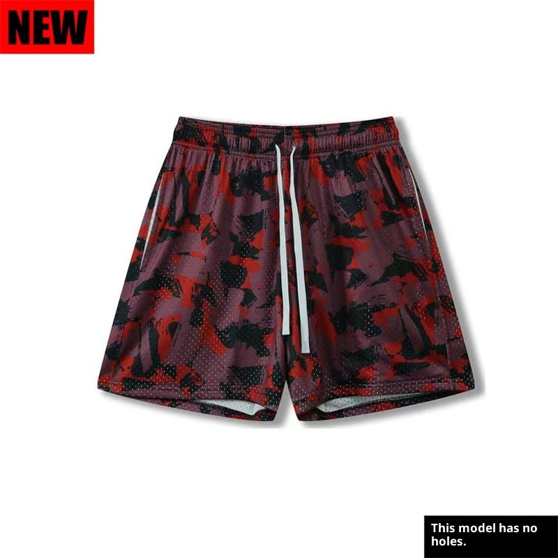 Casual Fitness Muscle Sports Shorts Fashionable Beach Pants Breathable