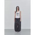 Loose-fit Retro Hip-hop Casual Pants For Women