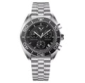 Business Multi-function Chronograph Watch Luminous Water-resistant With A Sapphire Crystal Glass Dial
