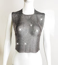 Women's Sexy Backless Slim-fit Crew Neck Tank Top