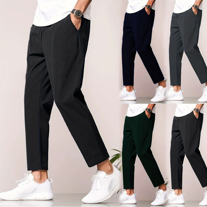 Autumn New Casual Slim-fitting Ankle Length Trousers
