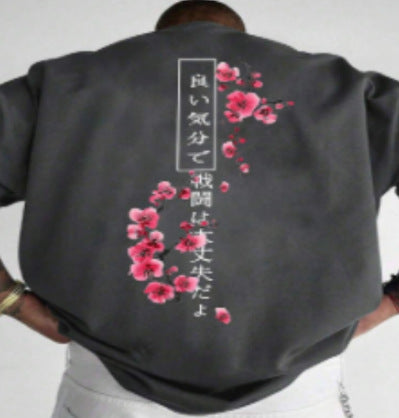 Men's Summer Loose-fit T-shirt Suitable For