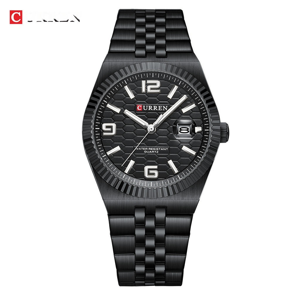 Round Dial Business Mens Watch