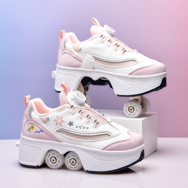 Roller Elementary School Students' Quad Skates