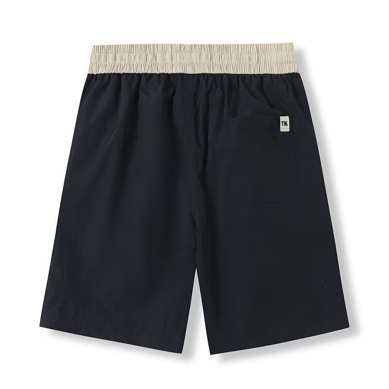 Men's Casual Shorts Loose Straight-Cut Cropped Trousers