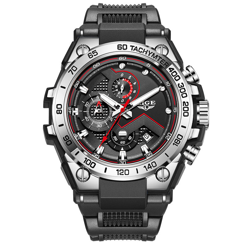 Mens Stylish Quartz Sports Watch For Students