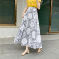 Retro Fashion Ethnic Characteristic Big Swing A-line Skirt