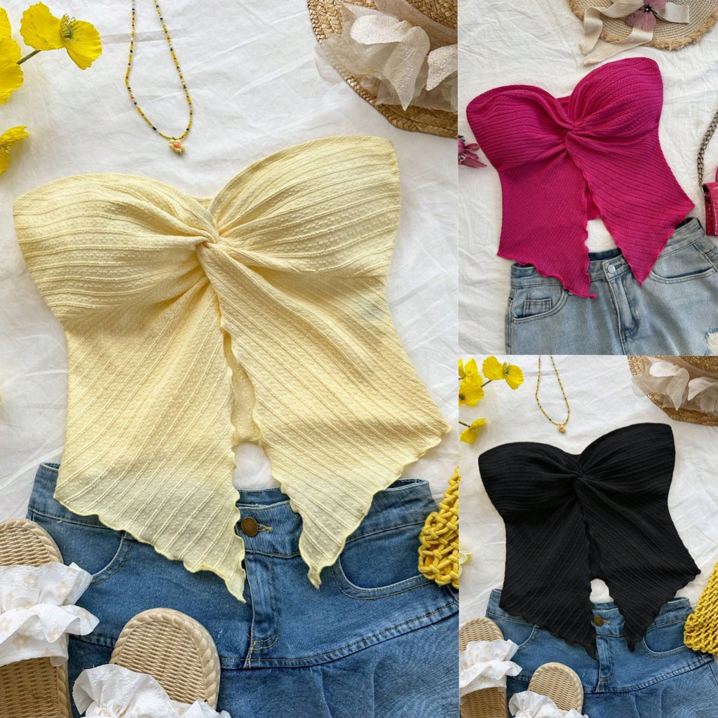 Women's Fashionable Sexy Slim-fit Tube Top