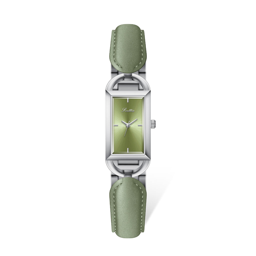 New Square Leather Belt Bracelet Watch