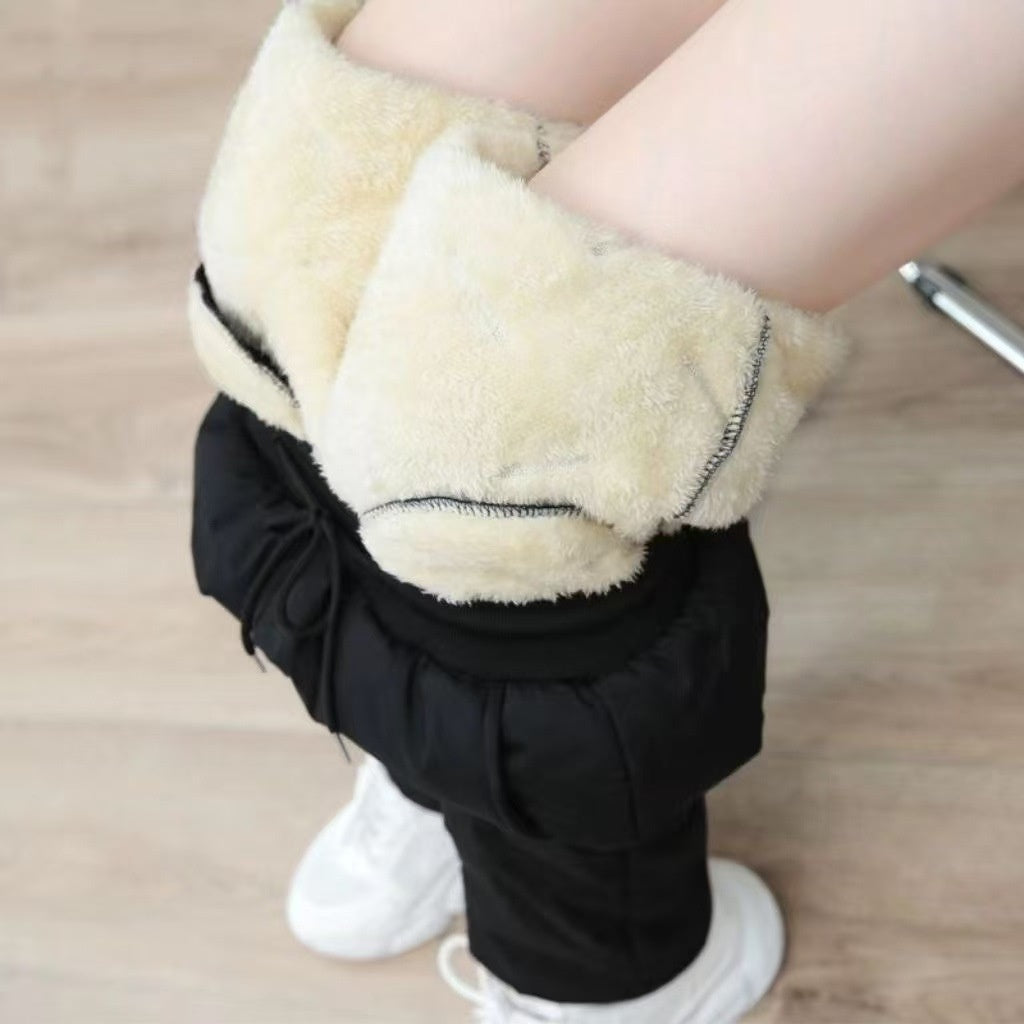 Womens Three-layer Thickened Snow Pants For Stylish Outdoor Wear