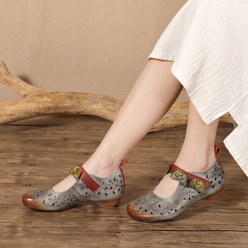 Summer New Handmade Mom Shoes