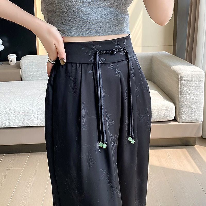 Summer Thin Jacquard Casual Pants