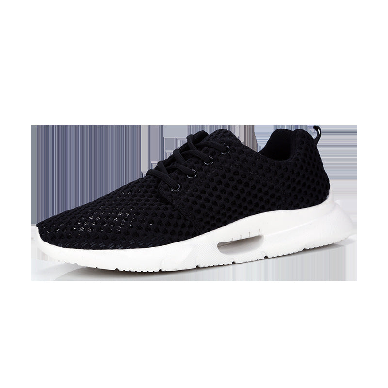 Flyknit Mesh Shoes Large-size Mens Couples Lightweight And Breathable Athletic Shoes