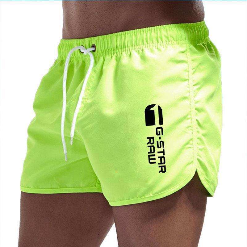 Men's Stylish Beach Shorts Polyester Multi-color Sports Men Short Shorts