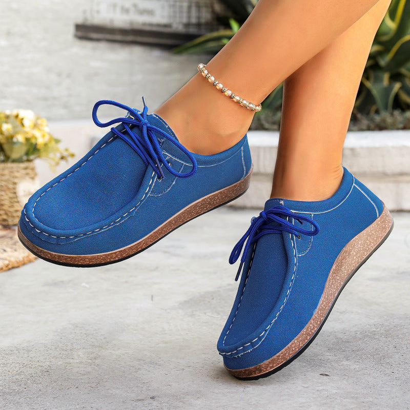 Autumn New Suede Comfortable Loafers For Women