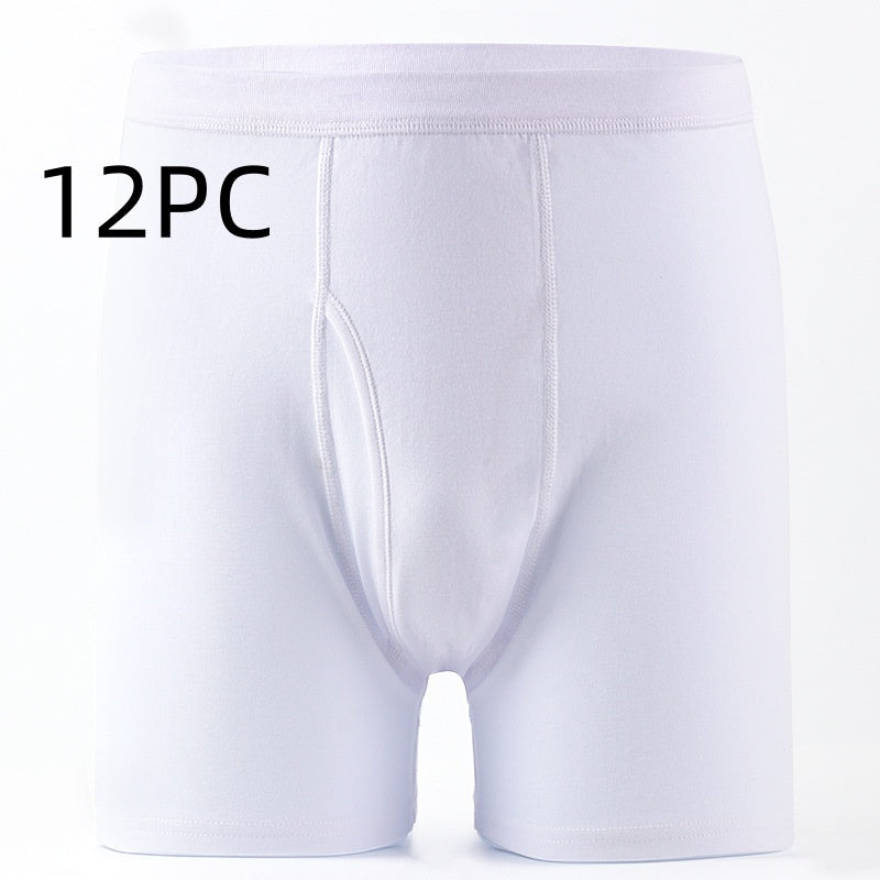 Men's Plus-Size Loose-Fit 100 Cotton Boxer Briefs