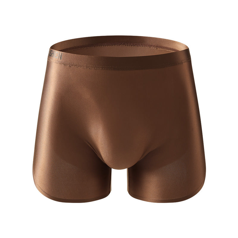 Leisure Versatile And Comfortable Satin Men's Ice Silk Underwear