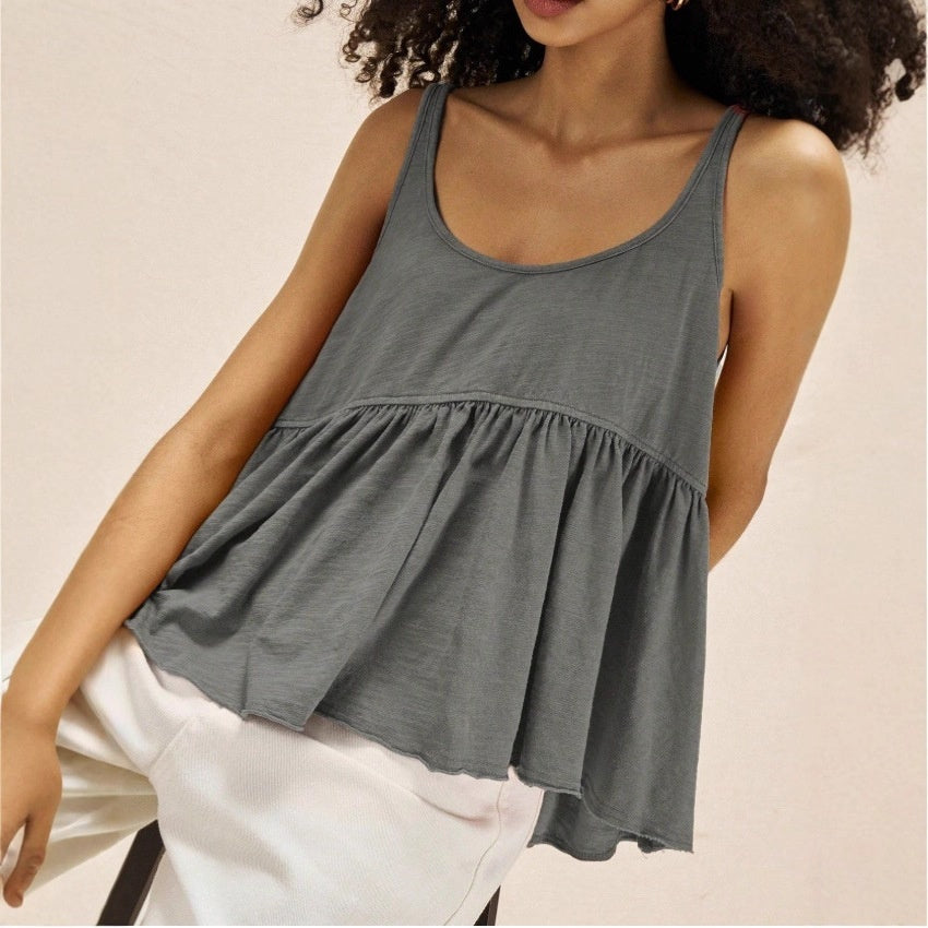 Spring And Summer Hot-selling Spliced Camisole Top