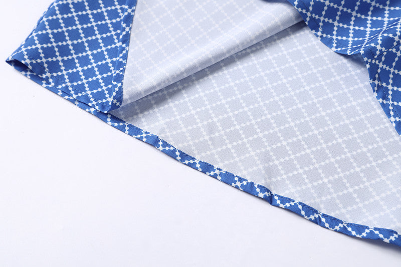 Men's Checkered Fashion Classic Diamond-shaped Small Checkered Lining