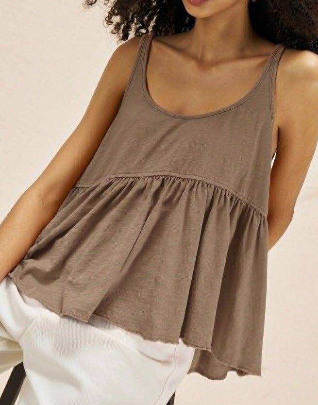 Spring And Summer Hot-selling Spliced Camisole Top