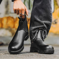 Men's Retro Chunky-Soled Casual Ankle Boots