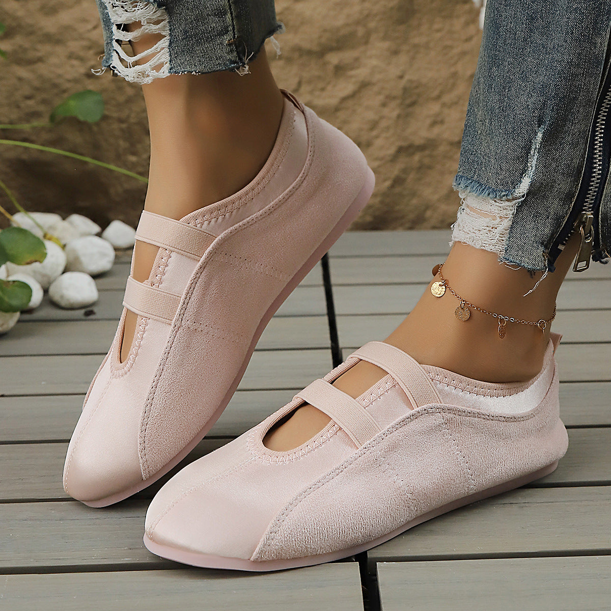 Women's Fashion Round-Toe Soft-Soled Flat Shoes