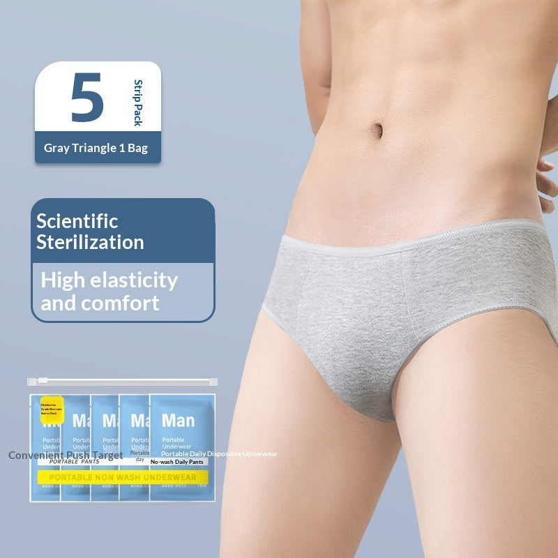 Disposable Travel Boxer-style Daily-use Briefs