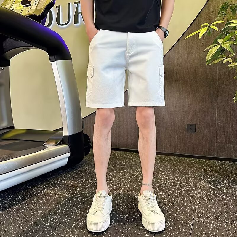 Men's British Slim-fit Casual Shorts