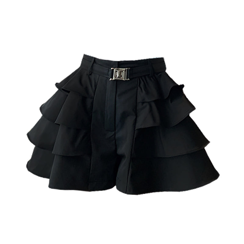 Ladies French Houndstooth Short Petite Skirt