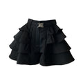 Ladies French Houndstooth Short Petite Skirt
