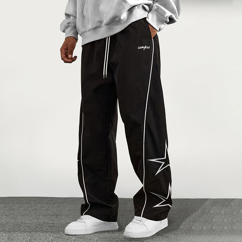 Casual Pants Men's Summer Thin Loose Straight