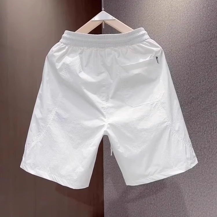 Casual Loose-fitting Outdoor Athletic Cropped Pants