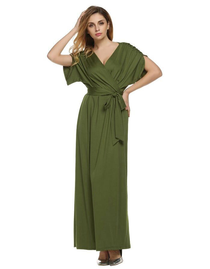 Big Size Elegant Women Long Dresses