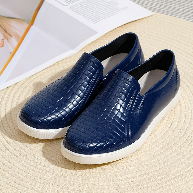 Low-cut Rain Shoes Women's Rain Boots Fashionable