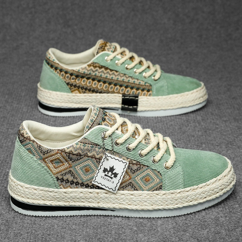 Trendy Lightweight Comfortable Soft-soled Canvas Shoes For Teens