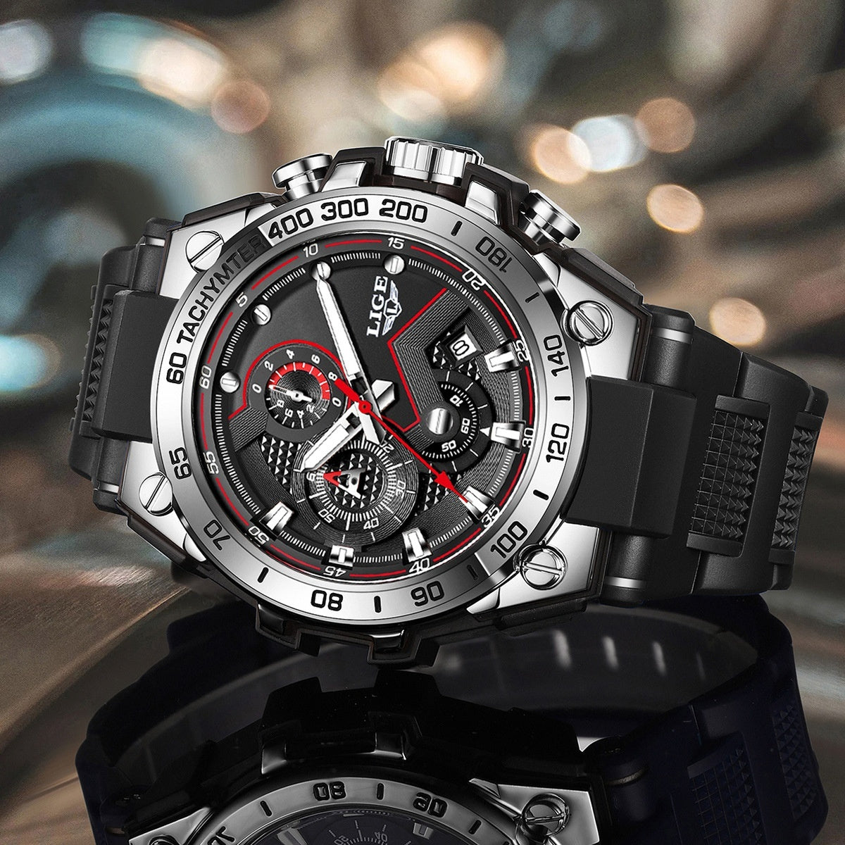 Mens Stylish Quartz Sports Watch For Students