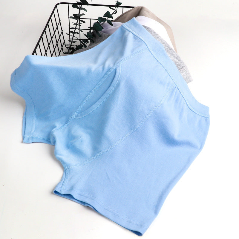 Men's Plus-Size Loose-Fit 100 Cotton Boxer Briefs