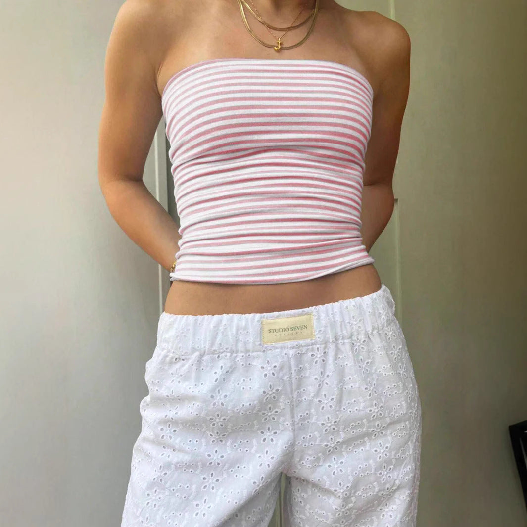 Women's Sexy Slim-Fit Striped Tank Top