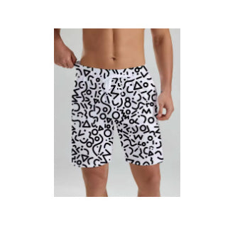 Mens Stylish Casual Hawaiian Beach Shorts