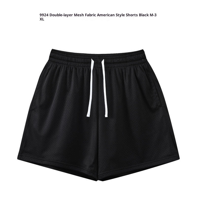 Men's American-style Mesh Quick-drying Shorts