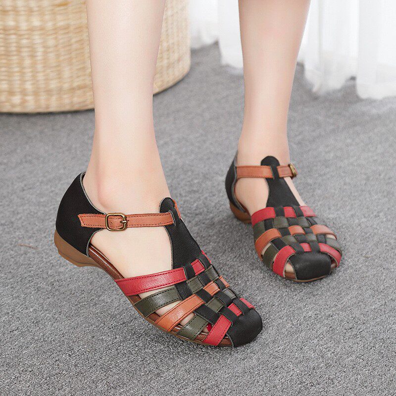 Summer New Handmade Mom Shoes