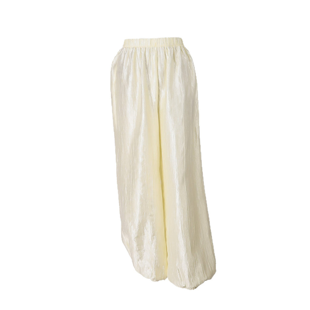 Versatile Ankle-cuffed Long Lantern Pants