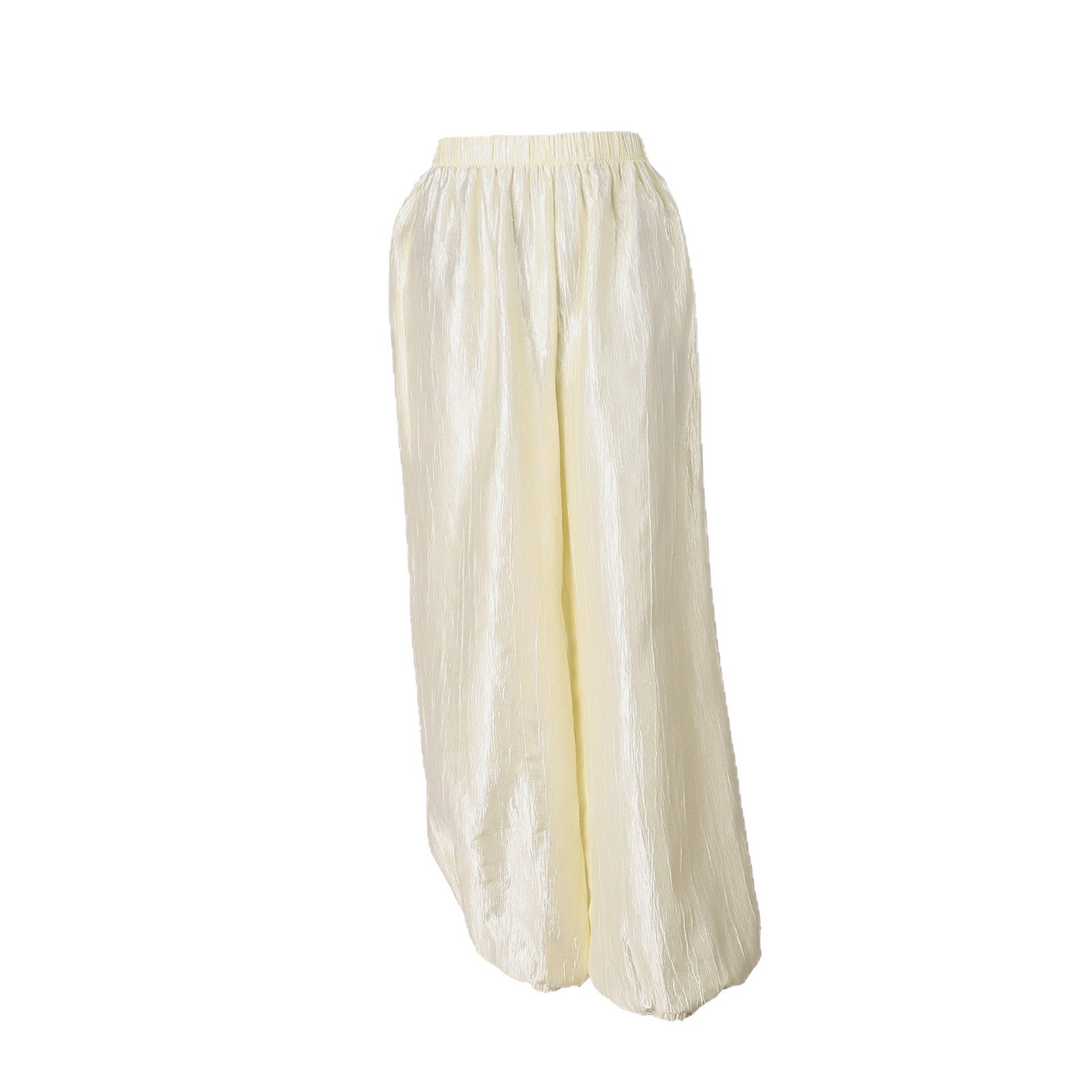 Versatile Ankle-cuffed Long Lantern Pants