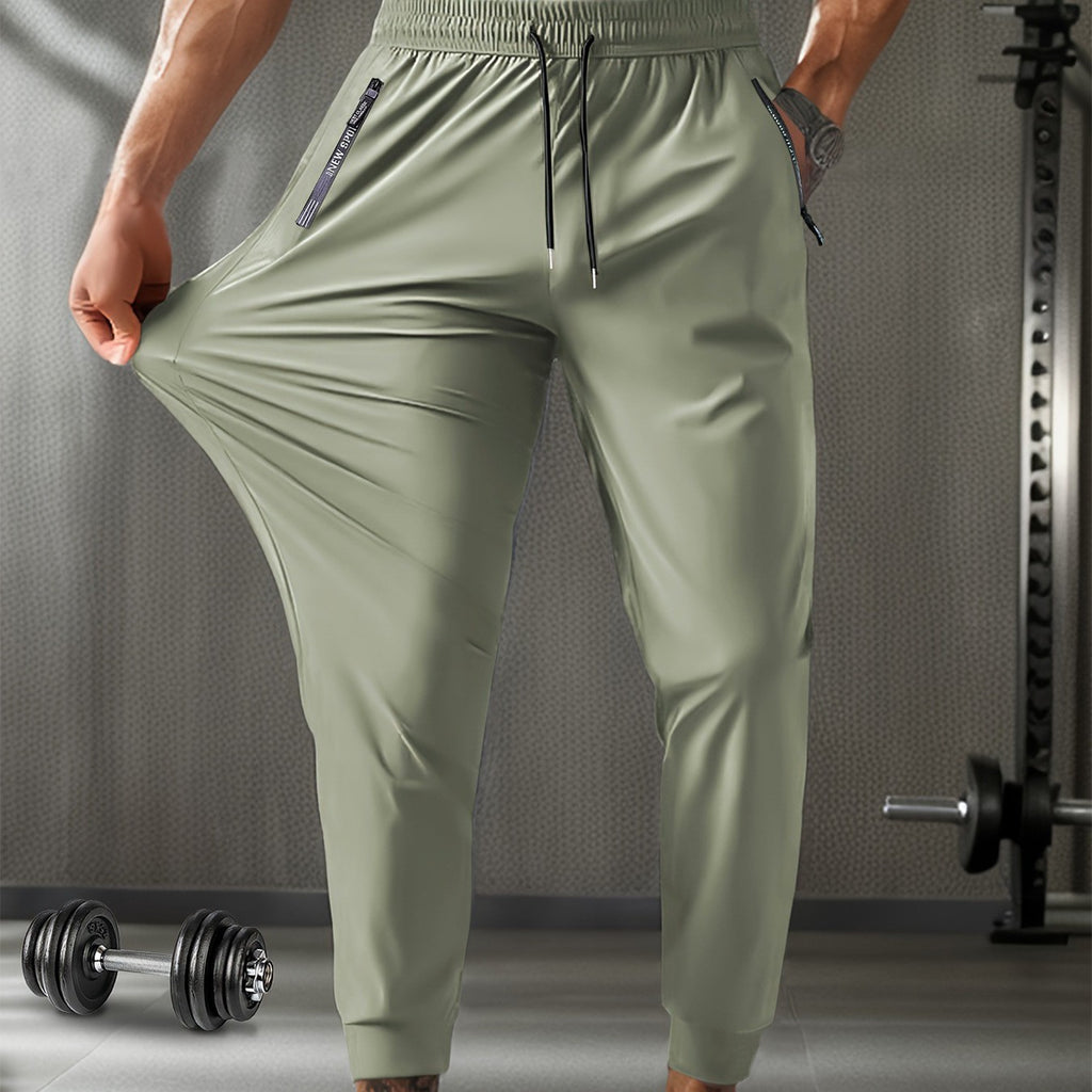 Men's Summer Nylon Ice Silk Trousers