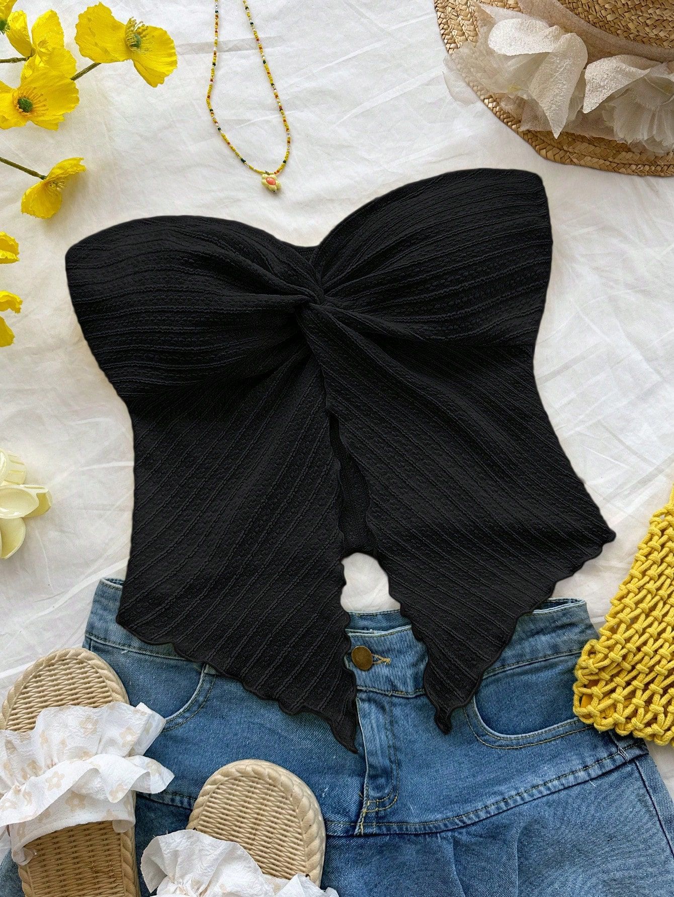 Women's Fashionable Sexy Slim-fit Tube Top
