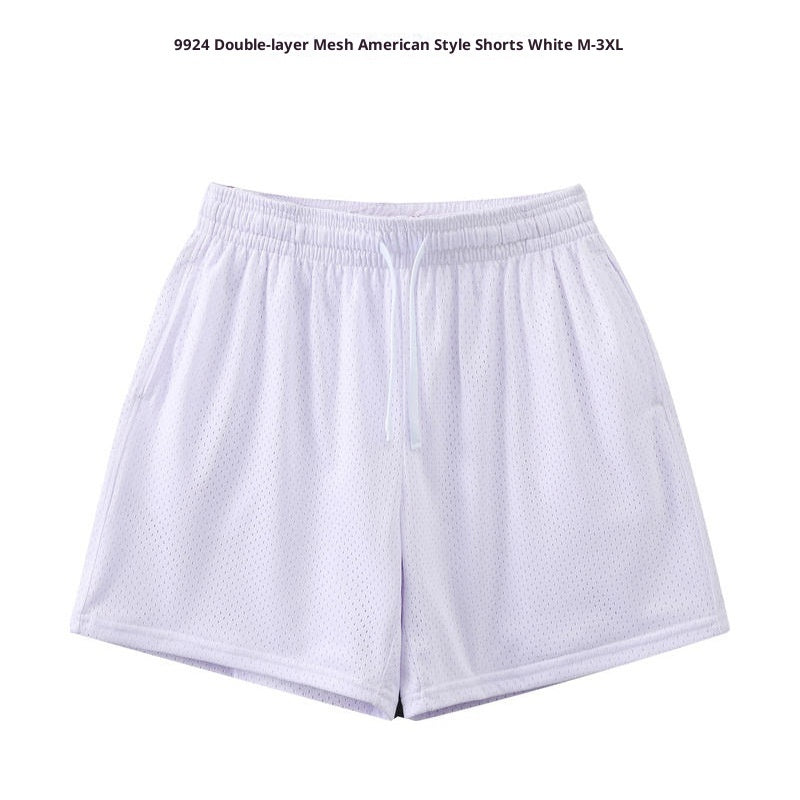 Men's American-style Mesh Quick-drying Shorts