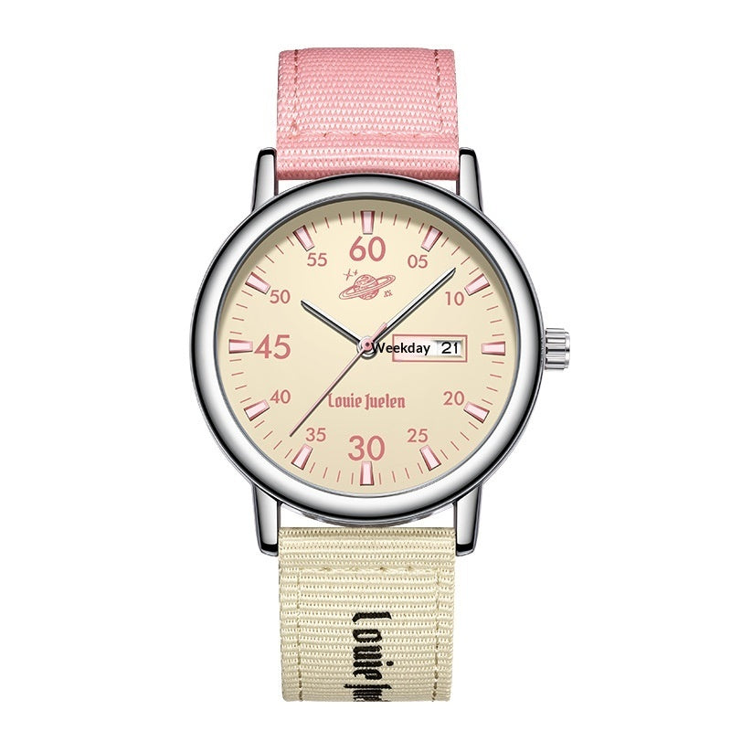 Retro Personalized Student Quartz Watch