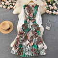Women's Fashion Ethnic Style Printed Dresses